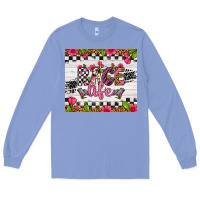 Colony Blue race life tumbler Long Sleeve Tee - Artiststas