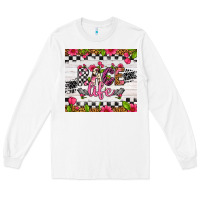 White race life tumbler Long Sleeve Tee - Artiststas