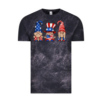 Cloud Black usa gnome Vintage Tee - HRA Design Shop