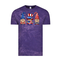 Cloud Purple usa gnome Vintage Tee - HRA Design Shop