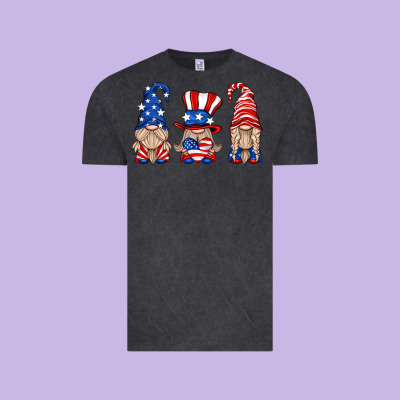 Usa Gnome Vintage Tee Designed By Hra Design Shop