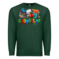 Sports Green school counselor Premium Sweatshirt - NancyCooperArtShop