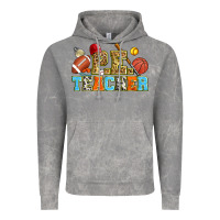 Cloud Rock p.e. teacher Vintage Hoodie - Zillion Design Studio