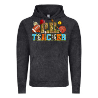 Vintage Black p.e. teacher Vintage Hoodie - Zillion Design Studio