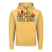 Vintage Mustard p.e. teacher Vintage Hoodie - Zillion Design Studio