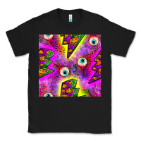 Black halloween thunders seamless pattern Classic Tee - BundleAndBundleShop