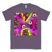 Lavender halloween thunders seamless pattern Classic Tee - BundleAndBundleShop