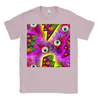 Lilac halloween thunders seamless pattern Classic Tee - BundleAndBundleShop