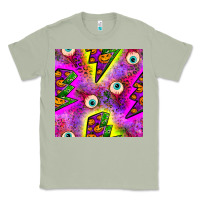 Matcha halloween thunders seamless pattern Classic Tee - BundleAndBundleShop
