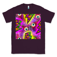 Plum halloween thunders seamless pattern Classic Tee - BundleAndBundleShop