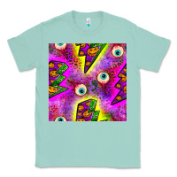 Seafoam halloween thunders seamless pattern Classic Tee - BundleAndBundleShop