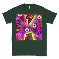 Sports Green halloween thunders seamless pattern Classic Tee - BundleAndBundleShop