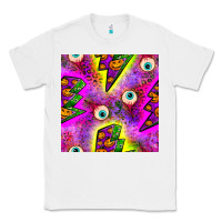 White halloween thunders seamless pattern Classic Tee - BundleAndBundleShop