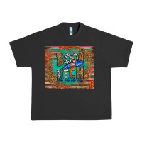 Pigment Black boom bitch get out the way Urban Heavy Tee - HRA Design Shop