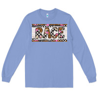 Colony Blue race license plate Long Sleeve Tee - Artiststas