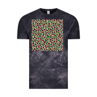 Cloud Black christmas leopard Vintage Tee - FaDigitalArtStudio