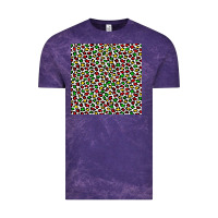 Cloud Purple christmas leopard Vintage Tee - FaDigitalArtStudio