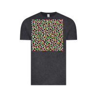 Vintage Black christmas leopard Vintage Tee - FaDigitalArtStudio