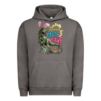 Pigment Tornado Happy Easter Day T-rex Urban Hoodie - NancyCooperArtShop