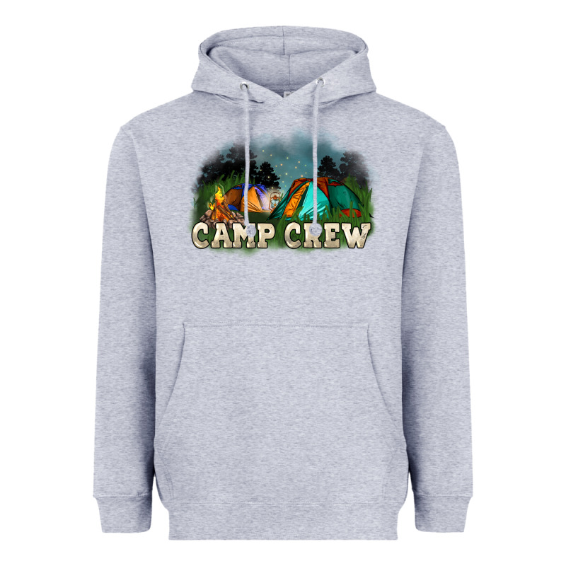 Camp Crew Heavyweight Hoodie by NancyCooperArtShop | Teevron