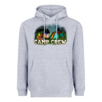 Heather Grey camp crew Heavyweight Hoodie - NancyCooperArtShop