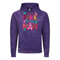 Cloud Purple I Wear Pink For My Mom with Butterfly Vintage Hoodie - texasbilliewilder