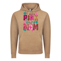 Vintage Coffee I Wear Pink For My Mom with Butterfly Vintage Hoodie - texasbilliewilder
