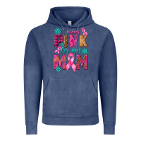 Vintage Denim I Wear Pink For My Mom with Butterfly Vintage Hoodie - texasbilliewilder