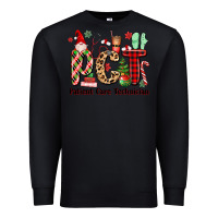 Black pct christmas Premium Sweatshirt - MaliasSmallBusiness