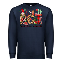 Navy pct christmas Premium Sweatshirt - MaliasSmallBusiness