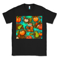 Black pumpkin spice and pumpkin Classic Tee - AdoDesignShop