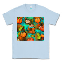Dusty Blue pumpkin spice and pumpkin Classic Tee - AdoDesignShop