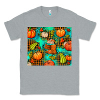 Heather Grey pumpkin spice and pumpkin Classic Tee - AdoDesignShop