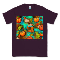 Plum pumpkin spice and pumpkin Classic Tee - AdoDesignShop