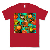 Red pumpkin spice and pumpkin Classic Tee - AdoDesignShop