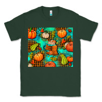 Sports Green pumpkin spice and pumpkin Classic Tee - AdoDesignShop