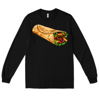Black burrito Long Sleeve Tee - AdoDesignShop