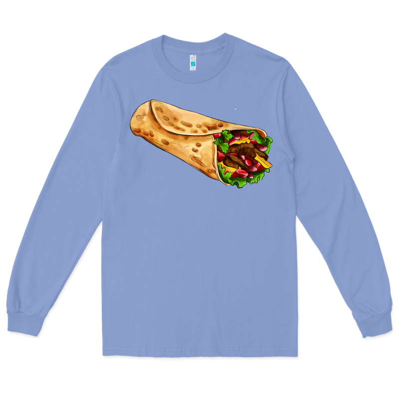 Burrito Long Sleeve Tee by AdoDesignShop | Teevron