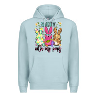 Blue Mist chillin' with my peeps Premium Hoodie - Artiststas