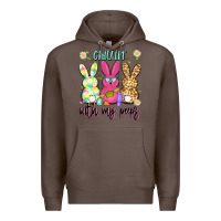 Coffee chillin' with my peeps Premium Hoodie - Artiststas