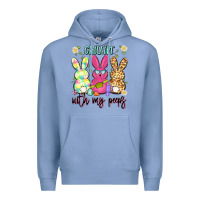 Colony Blue chillin' with my peeps Premium Hoodie - Artiststas