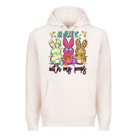 Pale Pink chillin' with my peeps Premium Hoodie - Artiststas