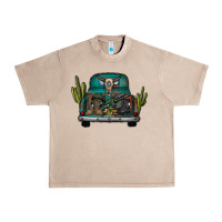 French Oak soldier truck Urban Heavy Tee - CowhideDigitalArt