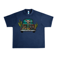 Navy soldier truck Urban Heavy Tee - CowhideDigitalArt