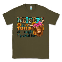 Army Green heifers be trippin ok maybe i pushed her long hair Classic Tee - Jasminsmagicworld