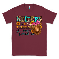 Burgundy heifers be trippin ok maybe i pushed her long hair Classic Tee - Jasminsmagicworld