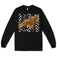 Black racing glitter leopard Long Sleeve Tee - JahusDesignShop