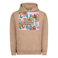 Pigment Burro Hunny Bunny and egg Easter Urban Hoodie - NancyCooperArtShop