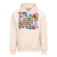 Sandshell Hunny Bunny and egg Easter Urban Hoodie - NancyCooperArtShop
