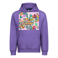 Tulip Hunny Bunny and egg Easter Urban Hoodie - NancyCooperArtShop